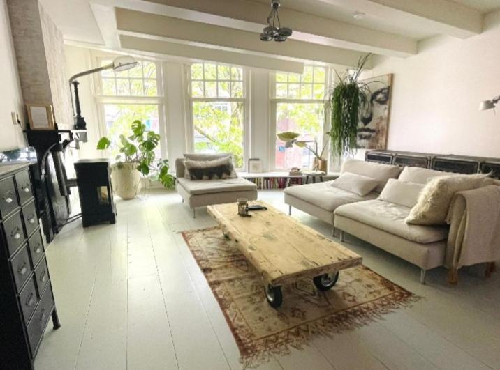 Volledige Bovenwoning Binnenstad ลีวาร์เดิน ภายนอก รูปภาพ